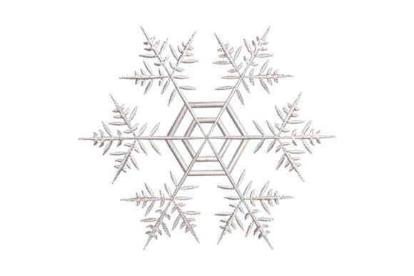 Beautiful Snowflake: A Festive Embroidery Design Review