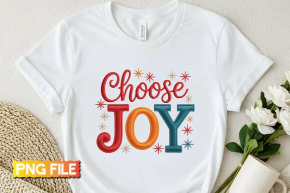 Christian Joy Faith Embroidery Style PNG Review for Personalized Gifts
