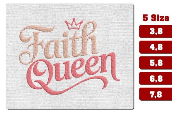 Faith Queen Christian Embroidery Design Review