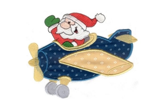 Flying Santa Embroidery Design Review