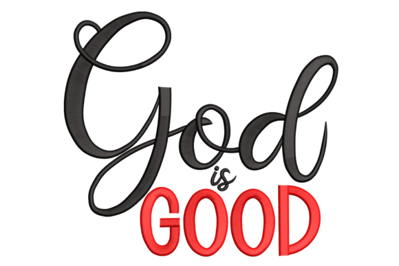 God Is Good – Bold Christian Embroidery Review