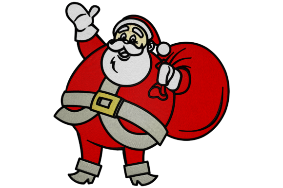 Happy Santa Embroidery Design Review: Festive and Versatile