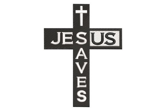 Jesus Saves Us Embroidery Design Review