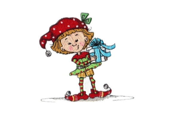 Sassy Sally Elf Embroidery Design Review
