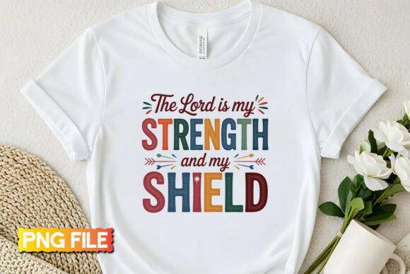 Strength Trust in God Embroidery PNG Review for Personalized Gifts